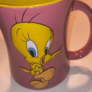 Warner Bros. Tweety Mug - Yellow and Pink